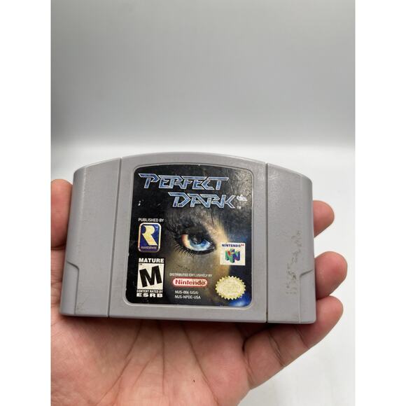 Perfect Dark Nintendo 64 N64 Authentic Tested And Working - Picture 5 of 5